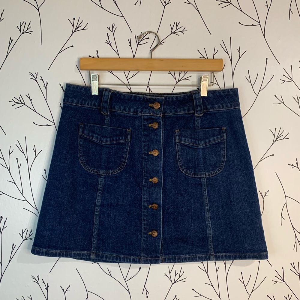 Madewell Denim Mini Skirt